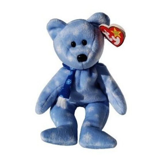 Ty Beanie Baby 1999 Holiday Teddy Bear with ERRORS Ultra Rare